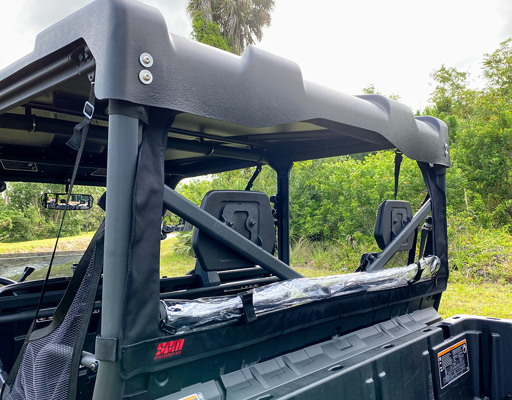 Can Am Defender Vinyl Rear Window SPORT CONCEPT MFG.