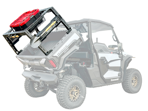 Kawasaki Ridge U-MAX Bed Rack By Sport Concept Mfg.