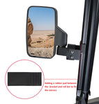 Adjustable UTV Side Mirrors (pair) For Profile Roll Bars